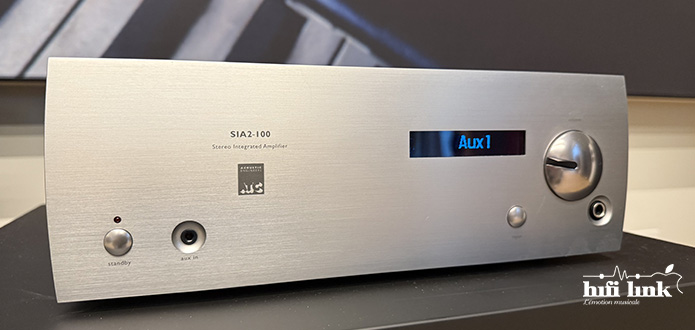 L'amplificateur intégré SIA2-100, lors de son arrivée chez Hifi Link :