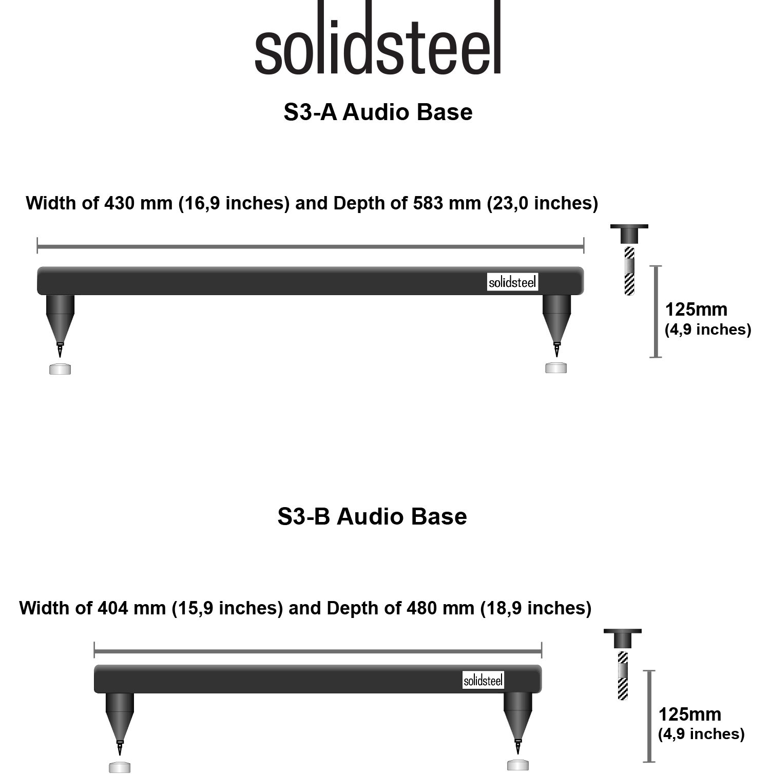 Solisteel S3-A B taille rack