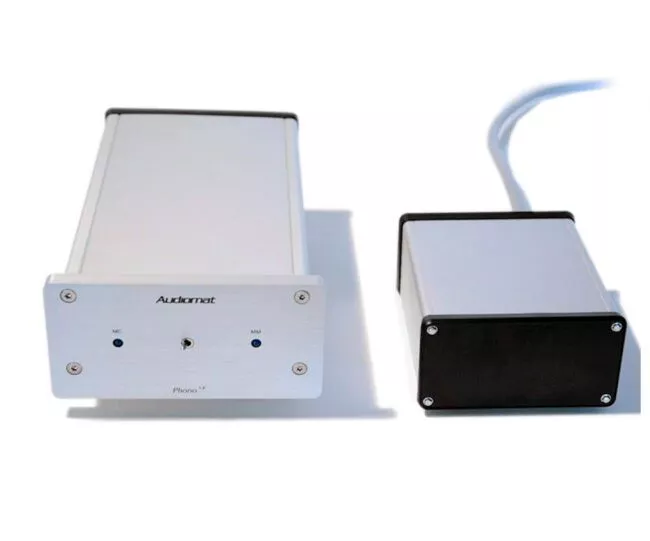 Audiomat Phono 1.7 front silver