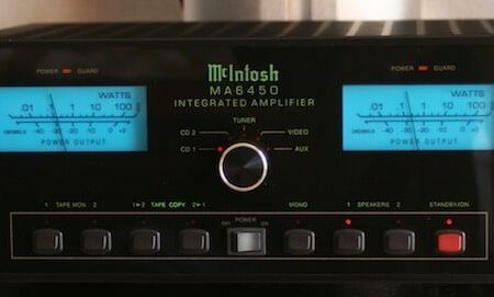 Amplificateur Intégré Stéréo Mc INTOSH MA6450 (VENDU)