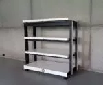 Franc Audio Wood Block Rack (Double Largeur) bois noir