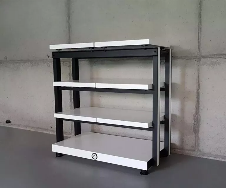 Franc Audio Wood Block Rack (Double Largeur) bois noir
