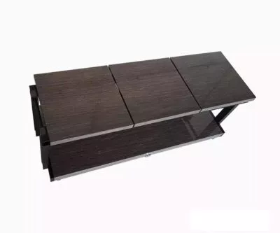 Franc Audio Wood Block Rack (Triple Largeur) bois