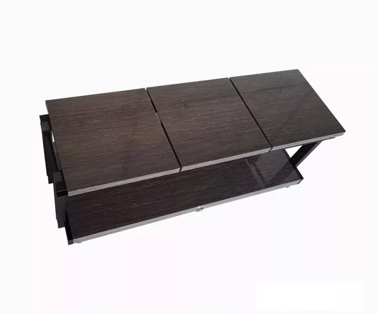 Franc Audio Wood Block Rack (Triple Largeur) bois
