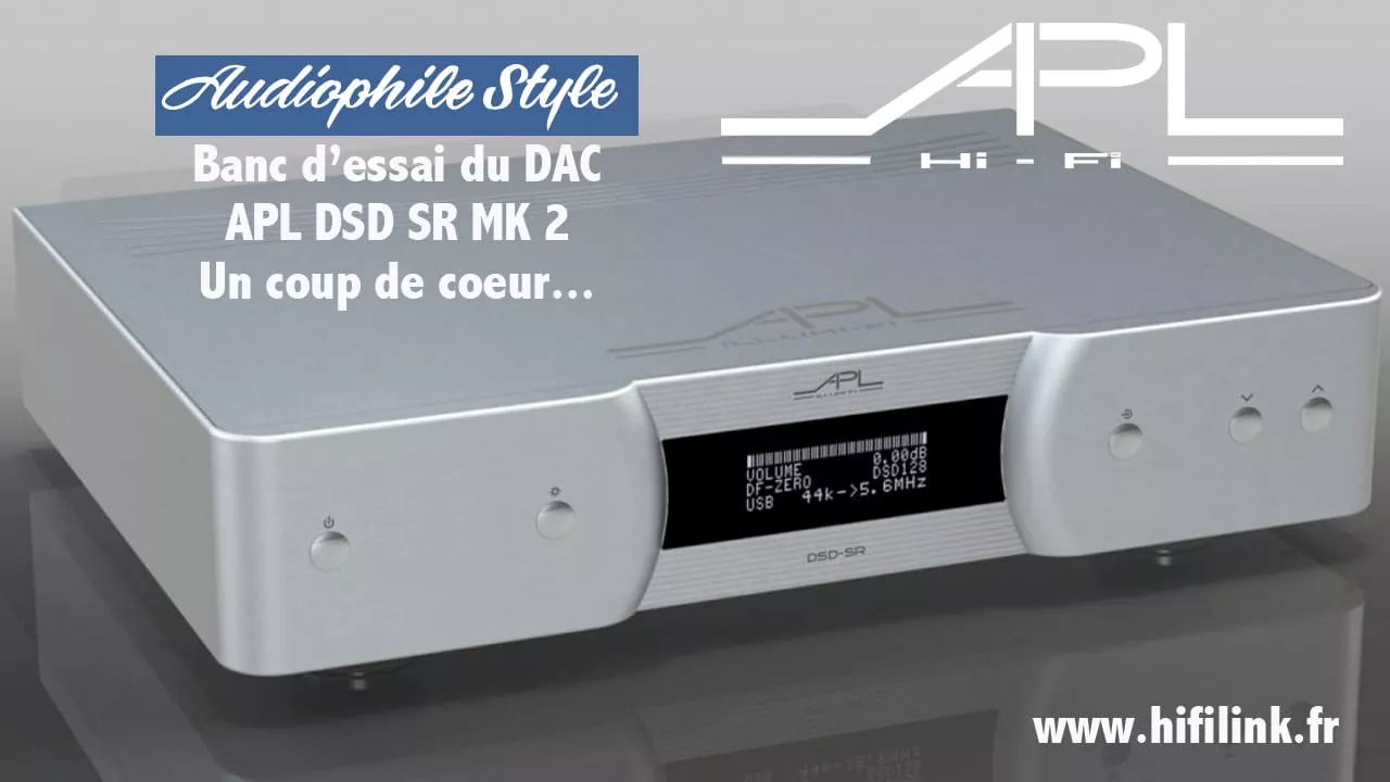 banc d'essai DAC APL DSD SR MK2