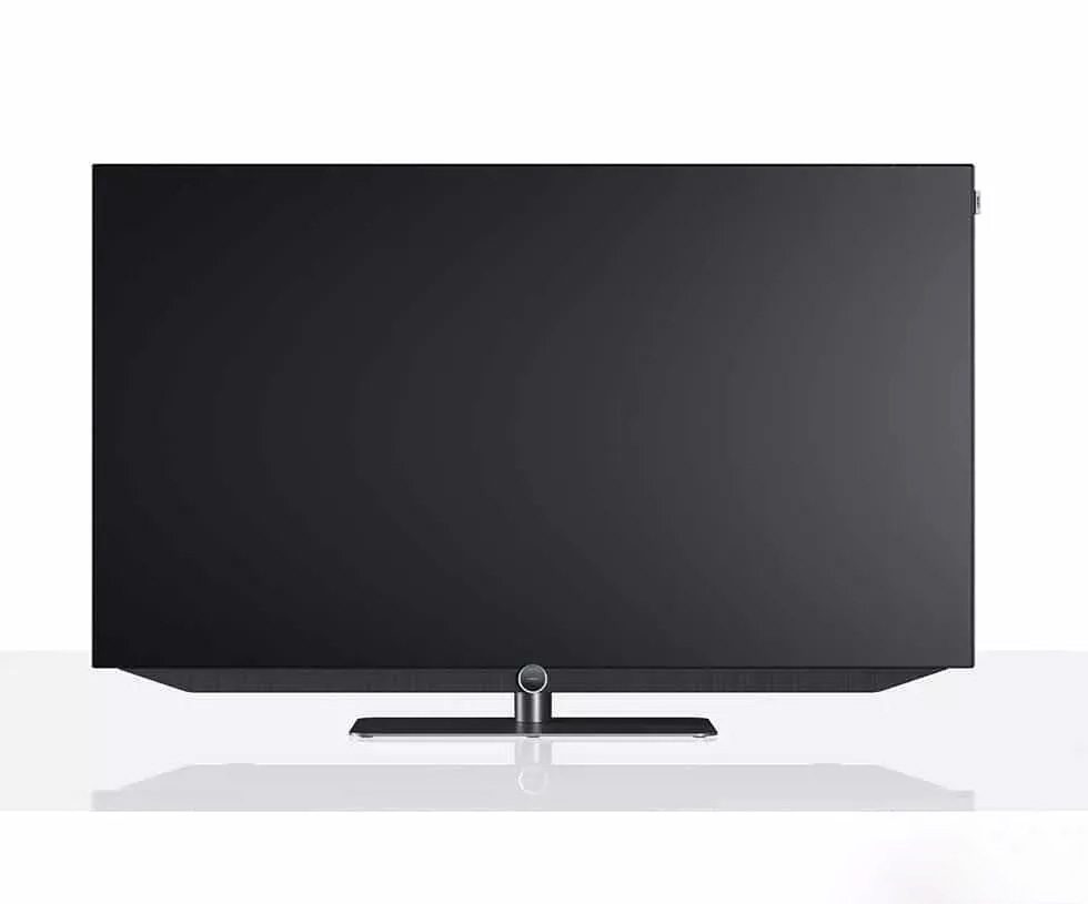 Loewe Bild v OLED tv noir face Loewe Bild v OLED tv
