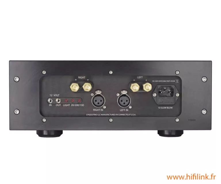 dan d'agostino momentum s250 connectiques