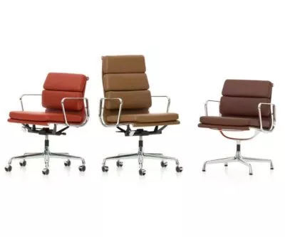 Charles Eames Soft Pad Chairs trio