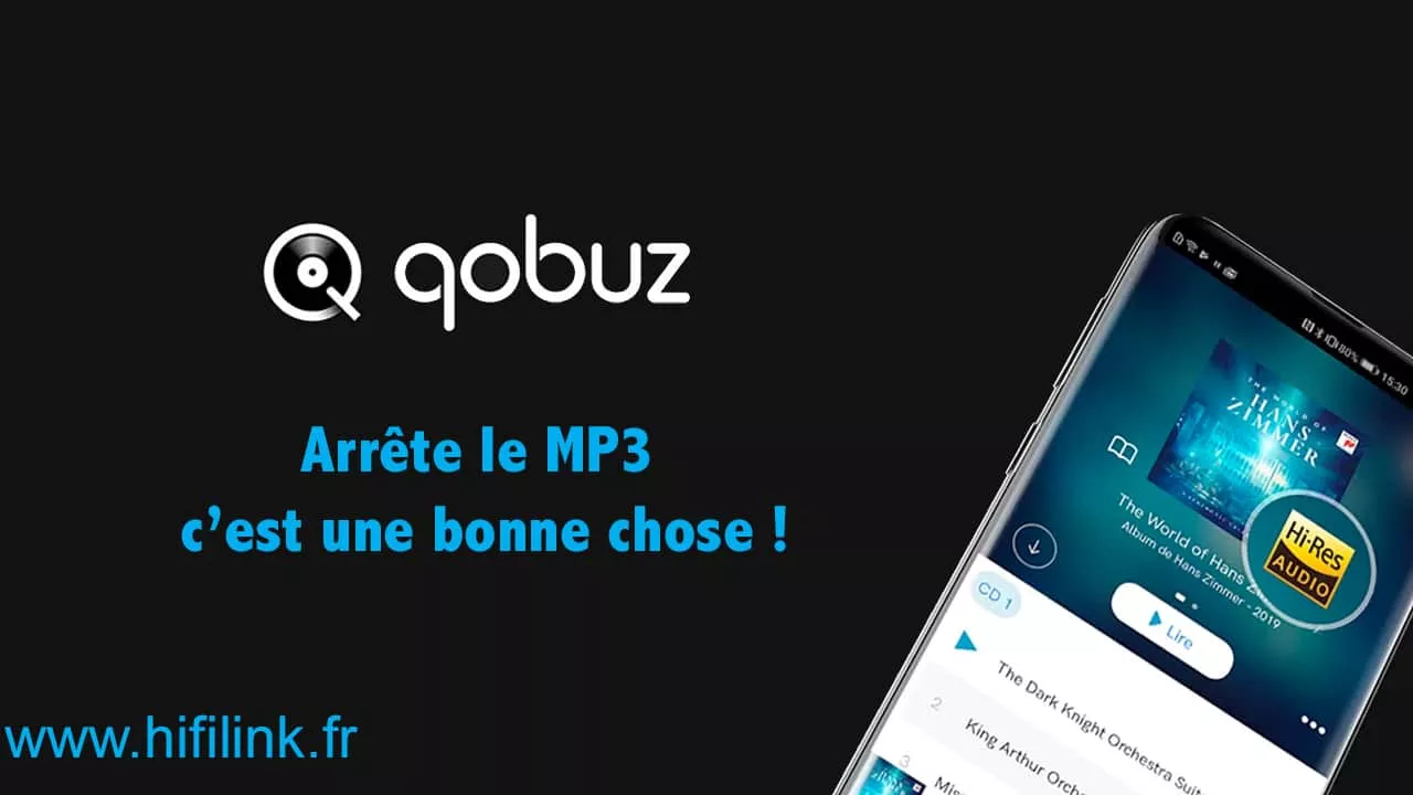 Bonne nouvelle Qobuz arrête le MP3