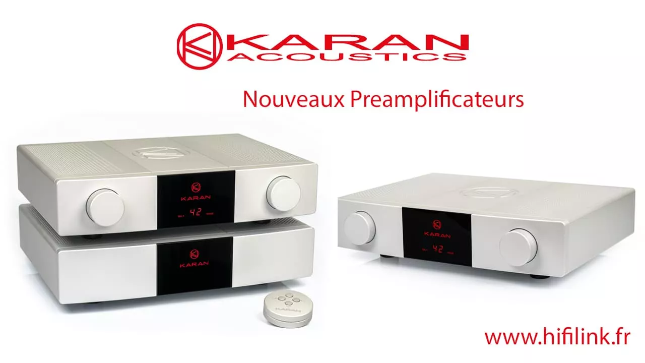 nouveaux preamplificateurs Linea et Lineb Karan