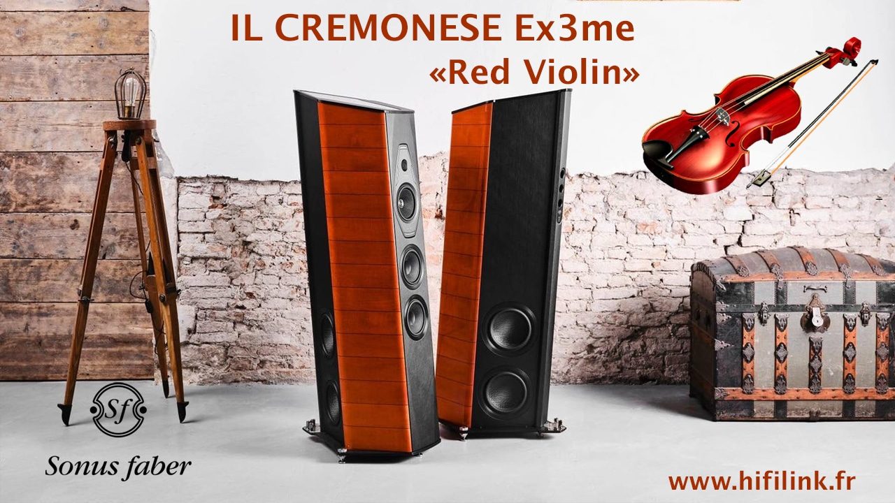 Sonus Faber il cremonese EX3ME red violin