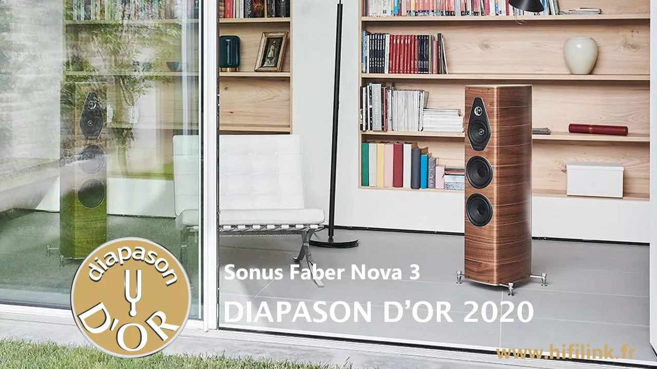 sonus faber Nova 3 diapason or 2020