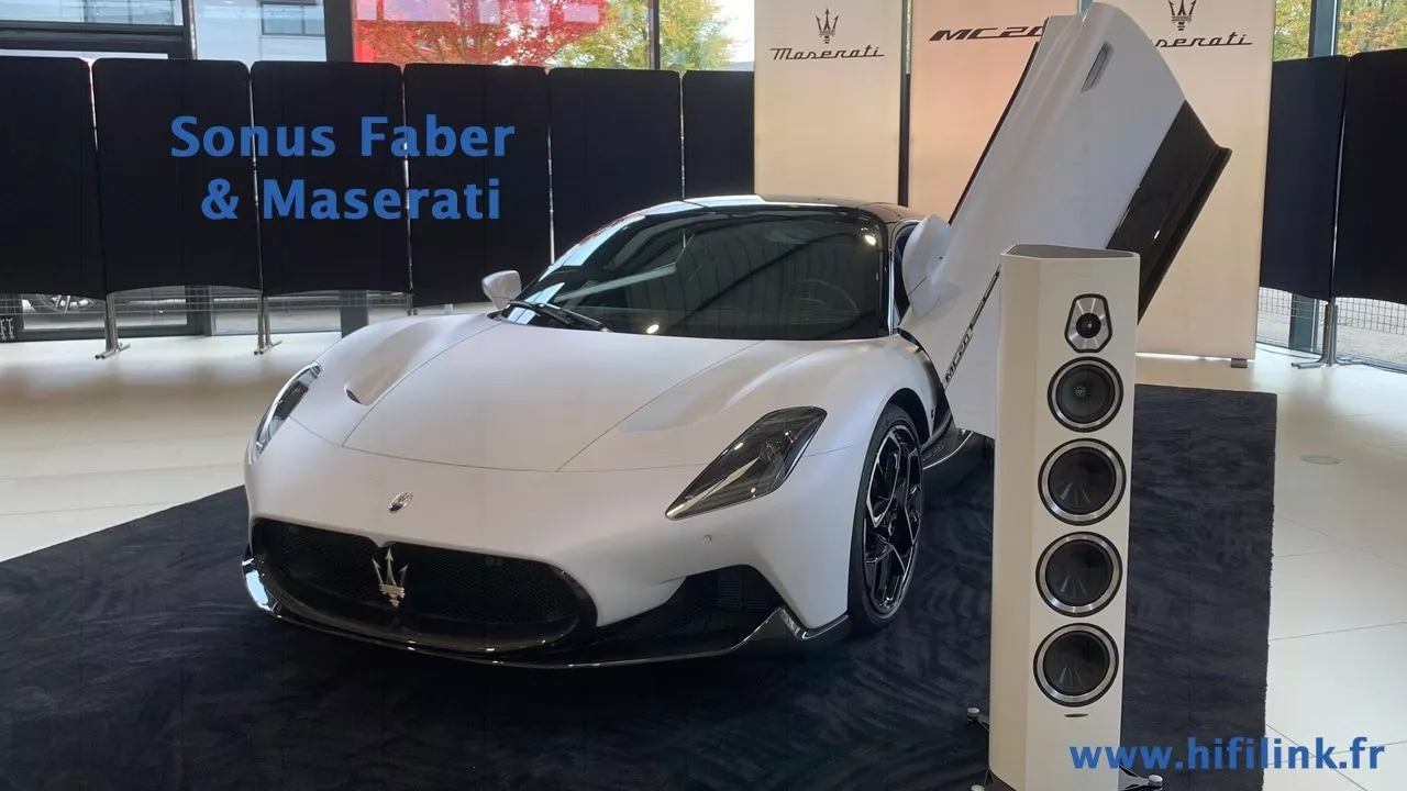 sonus faber et maserati MC20 lyon