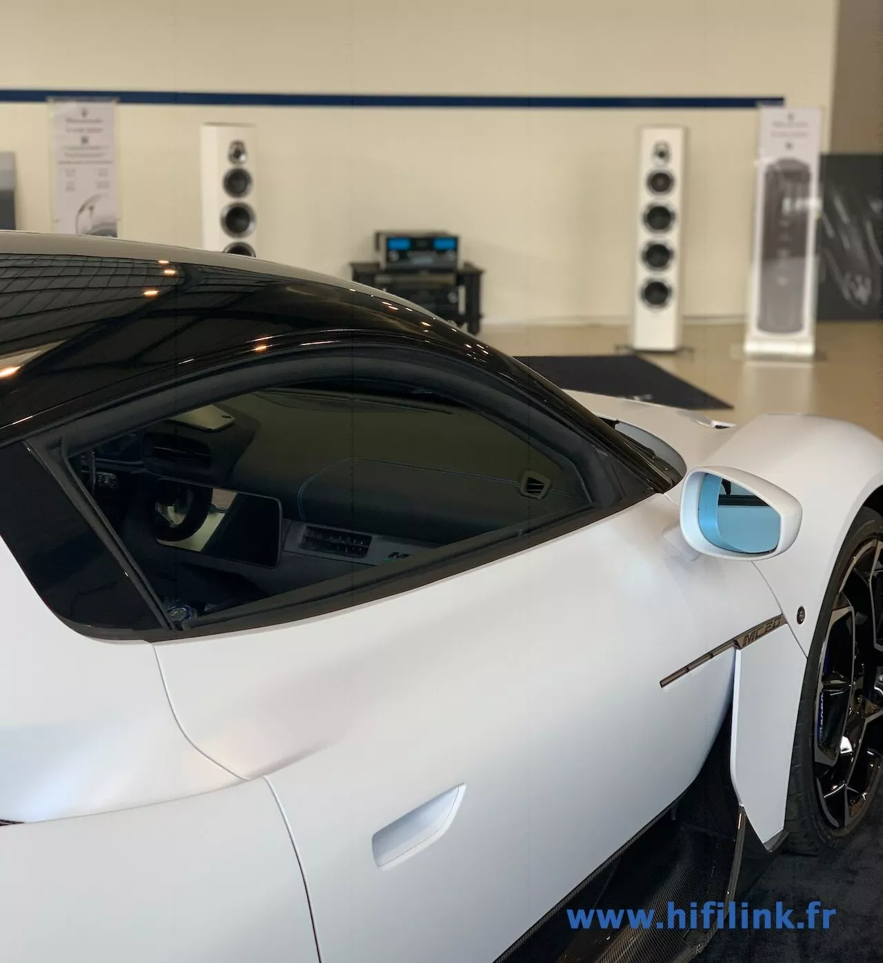 sonus faber et maserati MC20 zoom lyon