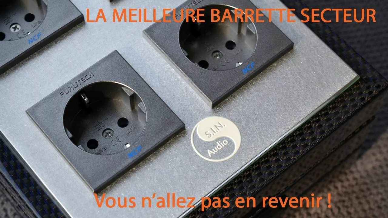 Sin audio meilleure barrette secteur audiophile