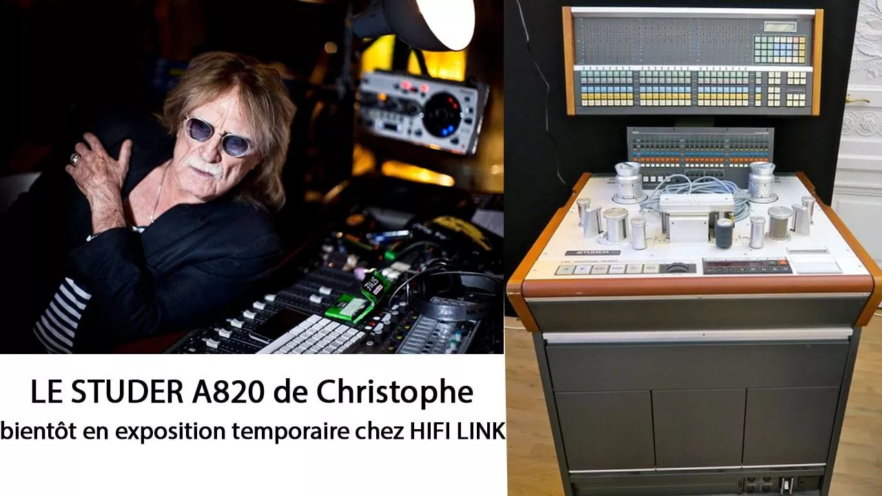 le studer A820 De christophe Drouot