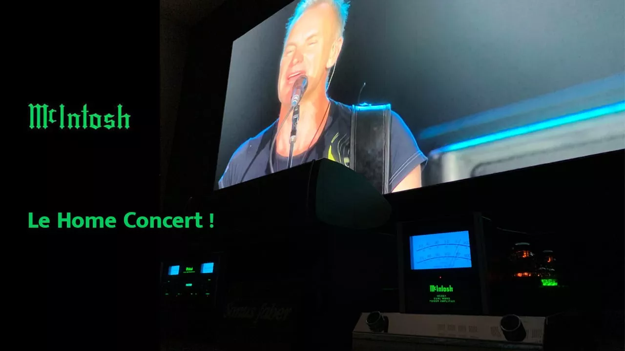 home cinema haut de gamme concert mcintosh