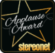 stereonet applause award