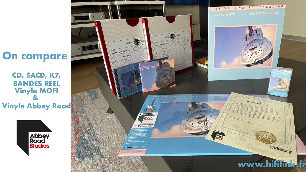 comparaison vinyle Dire Straits Brothers in arms