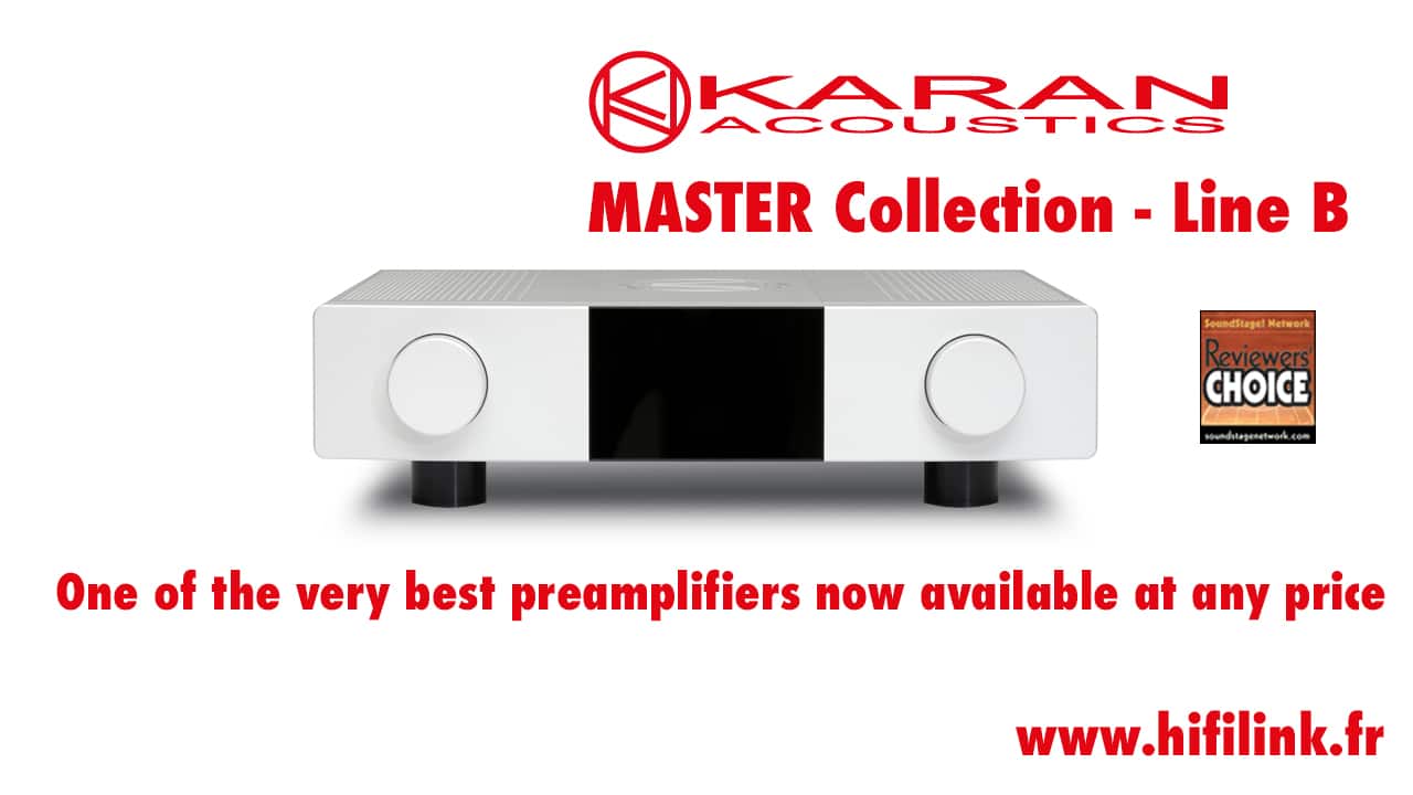 Banc essai karan master collection line b