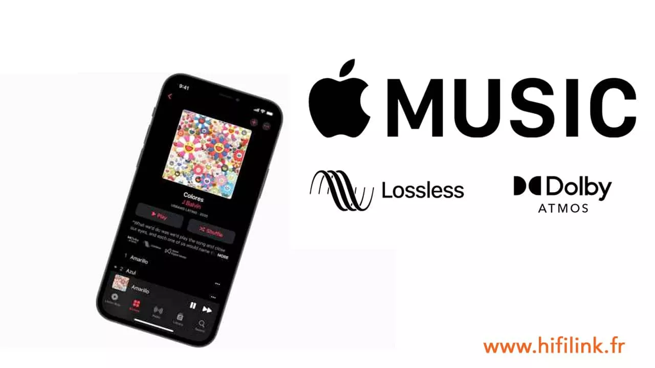 apple music qualite CD