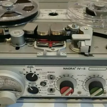Magnétophone NAGRA IV-S Kudelski Magnétophone (VENDU)