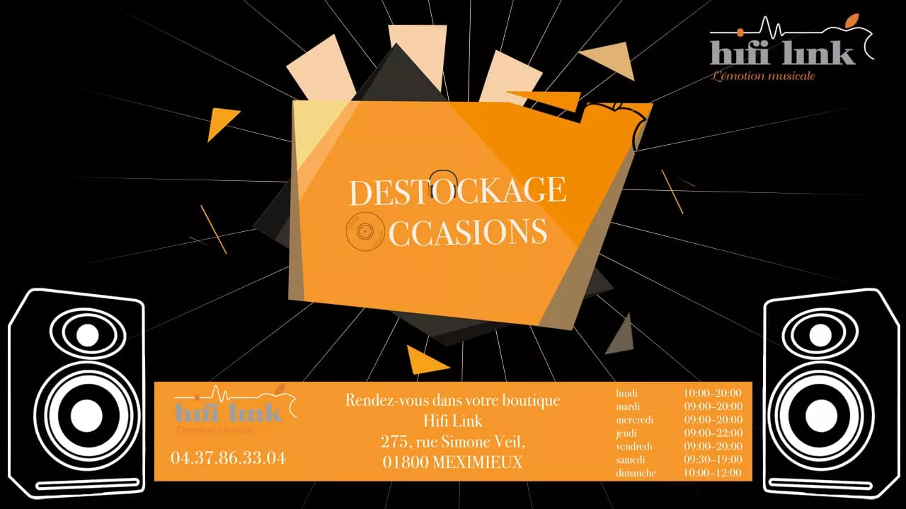 Destockage occasion hifi