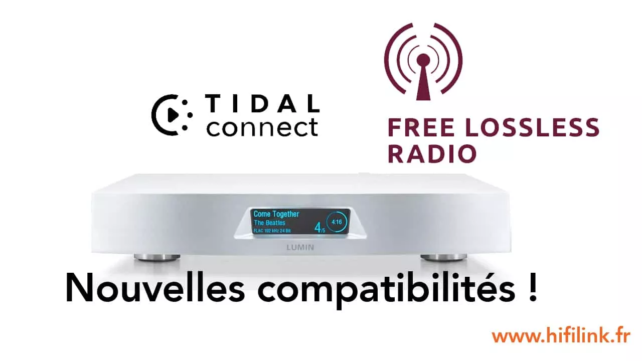 lumin flac radio et tidal connect