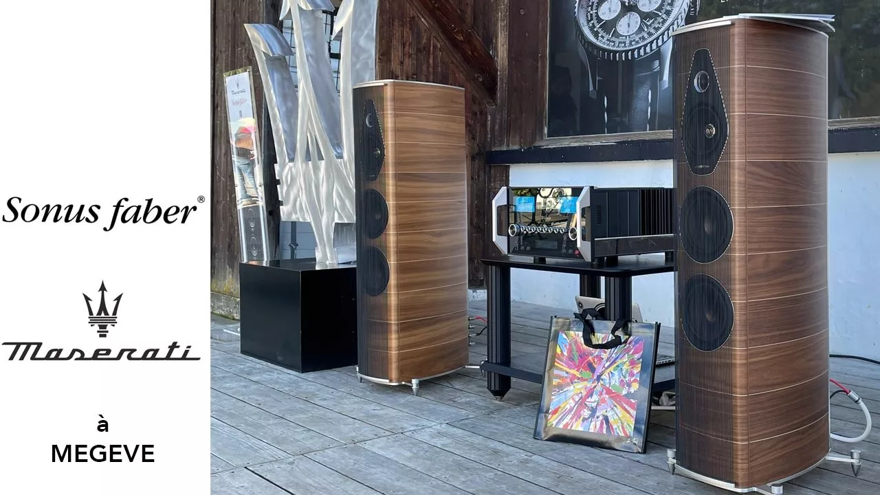 megeve maserati et sonus faber