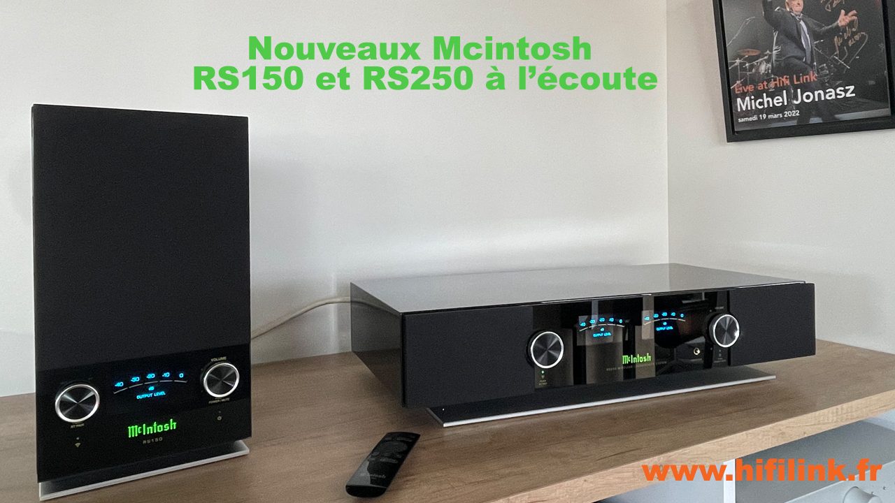 nouveau mcintosh RS150 et RS250 en test