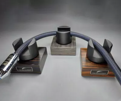 Franc Audio Support de Câbles bois clair