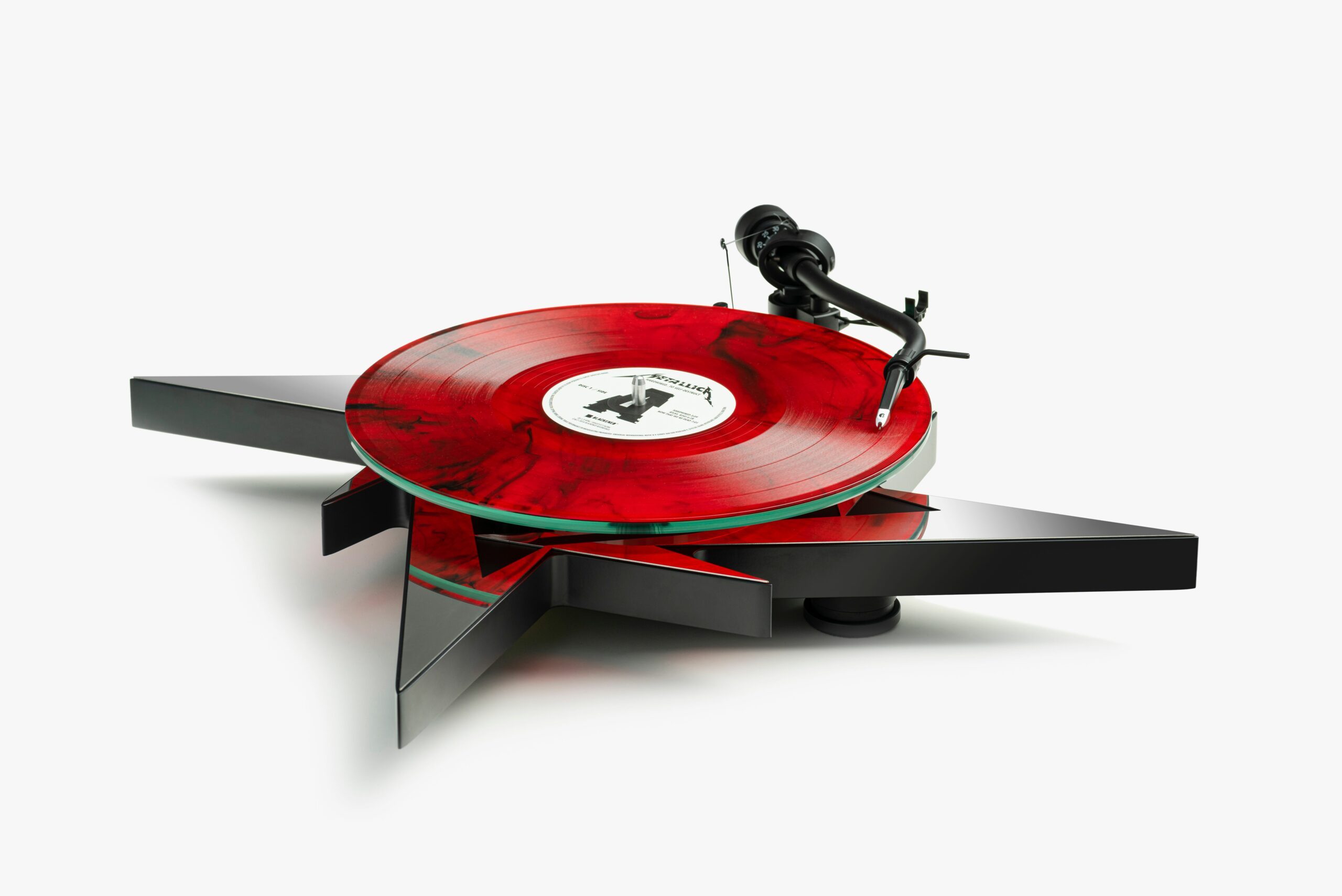 Pro-Ject Metallica side.