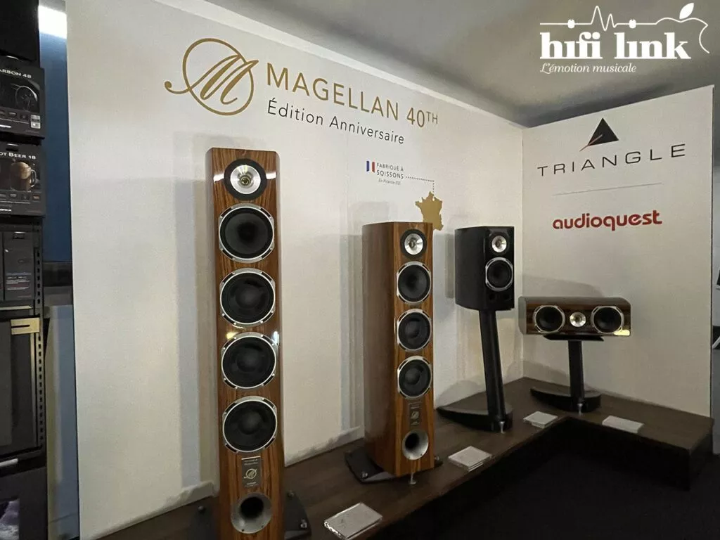 Paris Audio Video Show 2022 ensemble triangle magellan