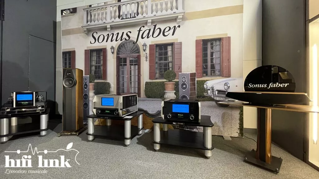 Paris Audio Video Show 2022 mcintosh sonus faber