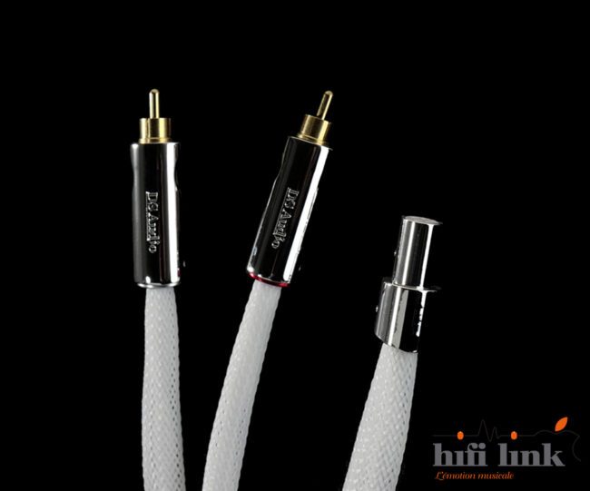 DS Audio PS-001 Phono Cable blanc