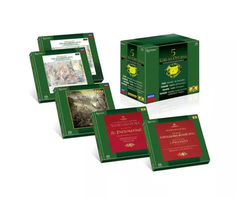Esoteric 5 Great Operas cd