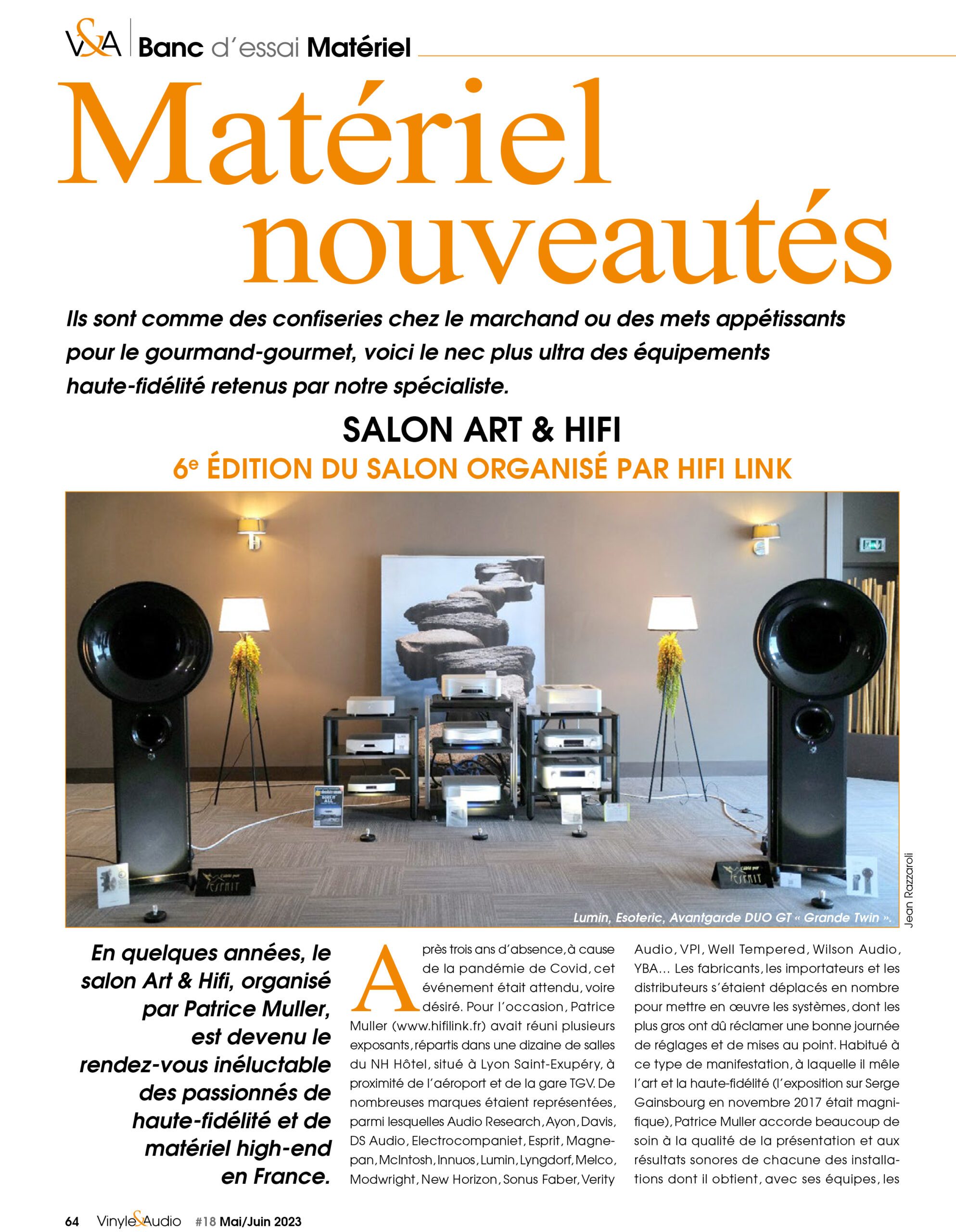 Vinyle&Audio N°18 mai 2023-2