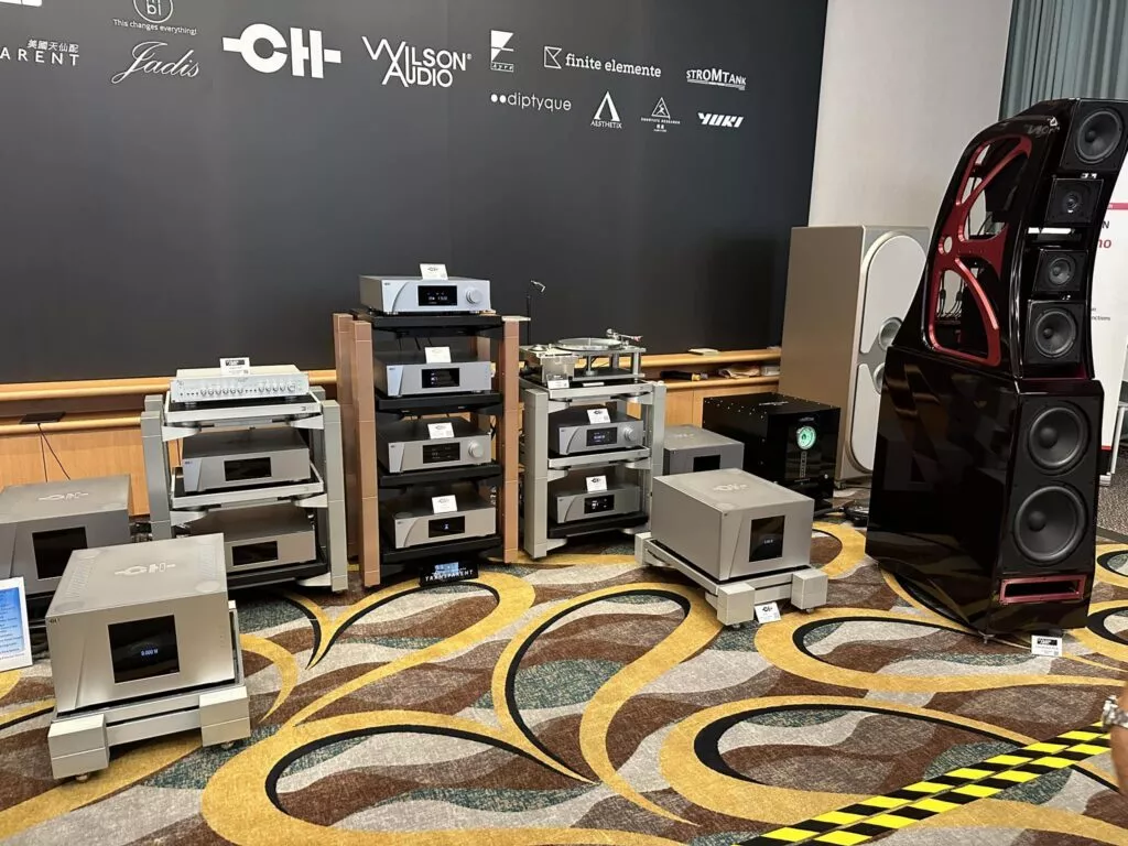 HK AV show 2023 wilson audio jadis