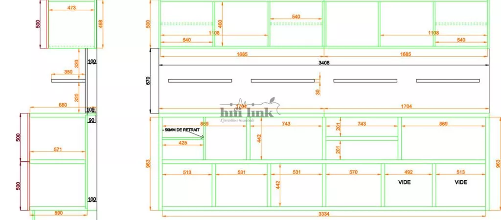 plan coupe installation fb apl verity audio esprit