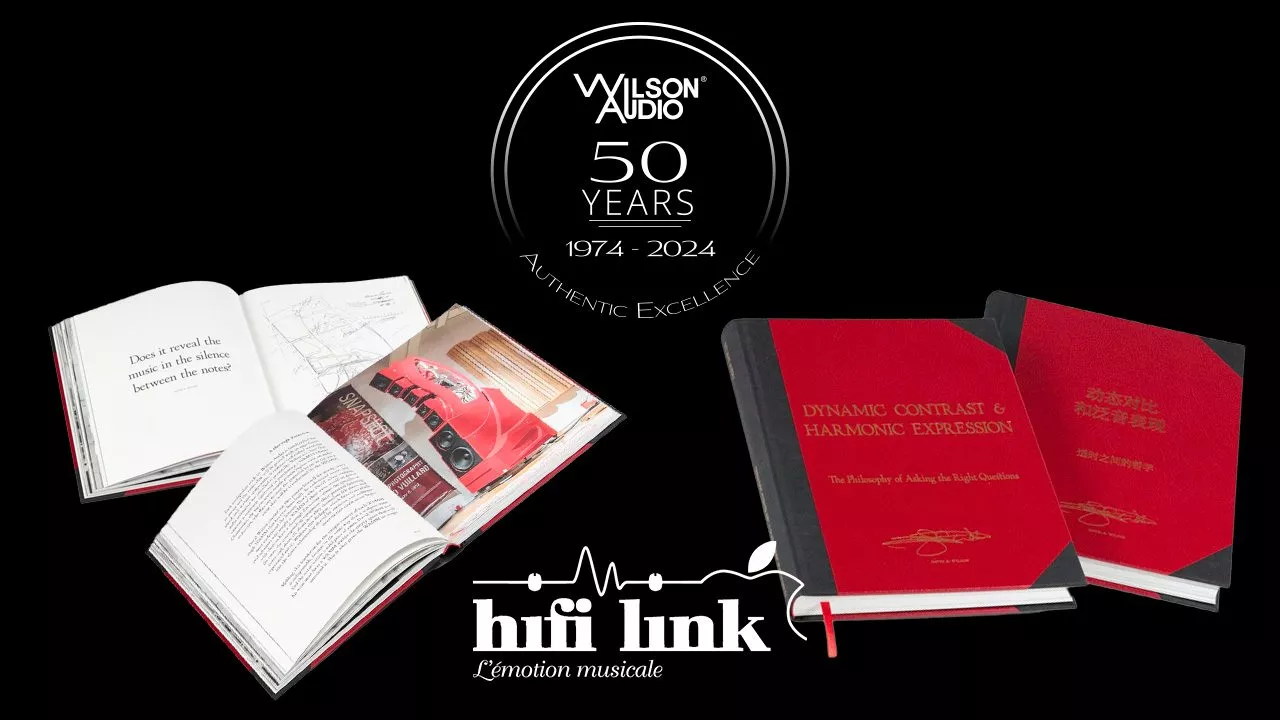 wilson audio 50 ans livre