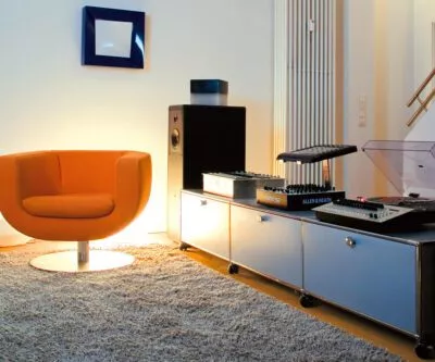 USM Haller meuble audio video tv
