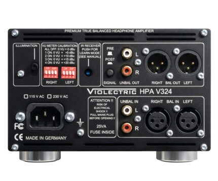 Violectric HPA V324 connectiques