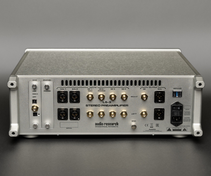 audio research ls3 connectique