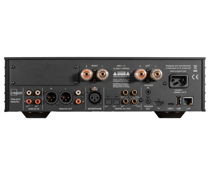 lyngdorf tdai 2210 connectique