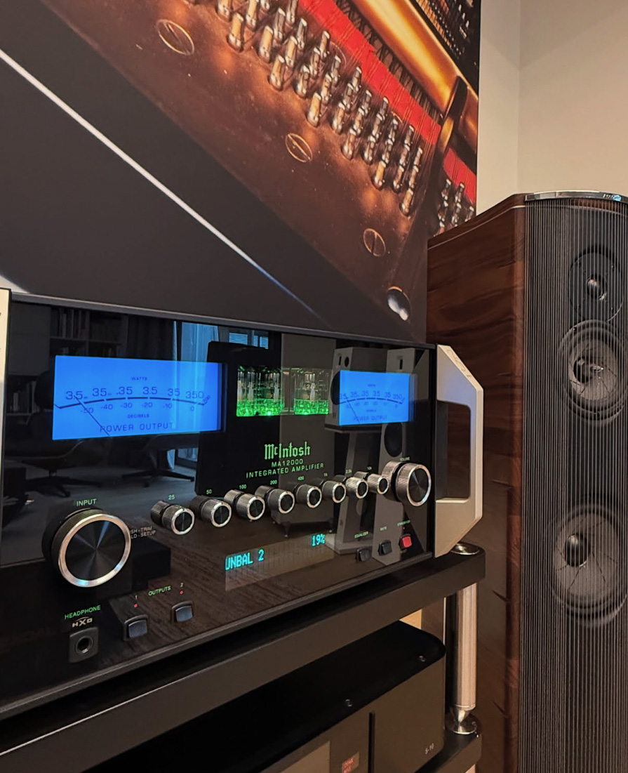 mcintosh MA12000 et franco serblin essence