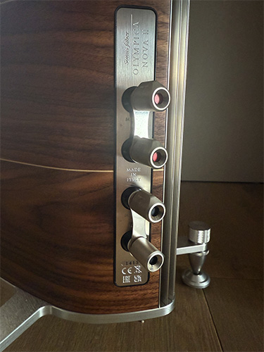 enceinte colonne haut de gamme bornier