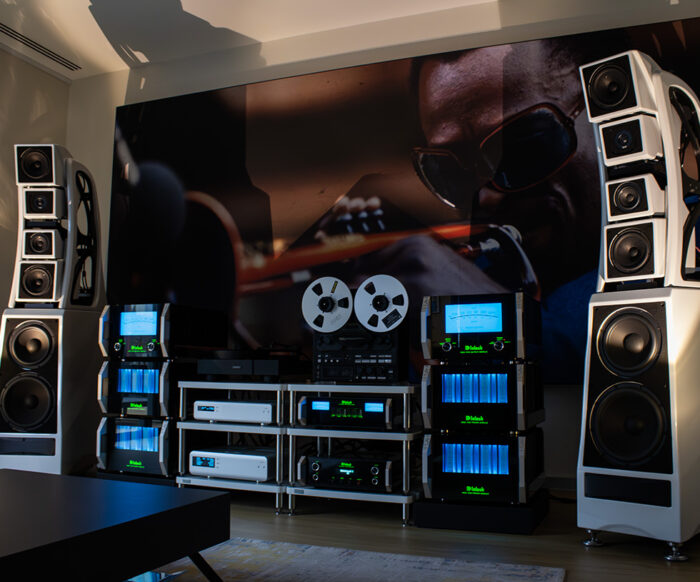 chaine hifi haut de gamme APL Mcintosh et Wilson Audio