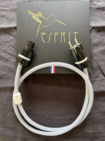 Câble secteur Esprit Alpha G9 1,5m, couleur blanche