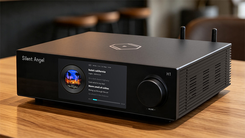 dac nas streamer silent angel h1