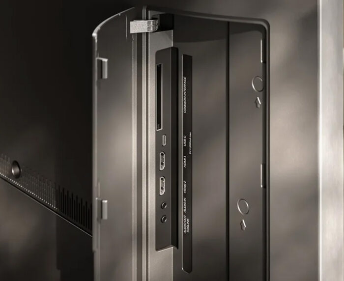 loewe vega tv haut de gamme connectiques